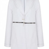 White Denim Blazer 2 in 1