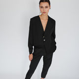 Arya Blazer Jacket Black