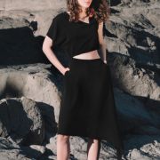 Balance Midi Dress Black