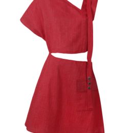 Balance Mini Dress Red