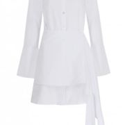 XX Shirt Dress Beyaz