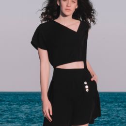 Balance Mini Dress Black